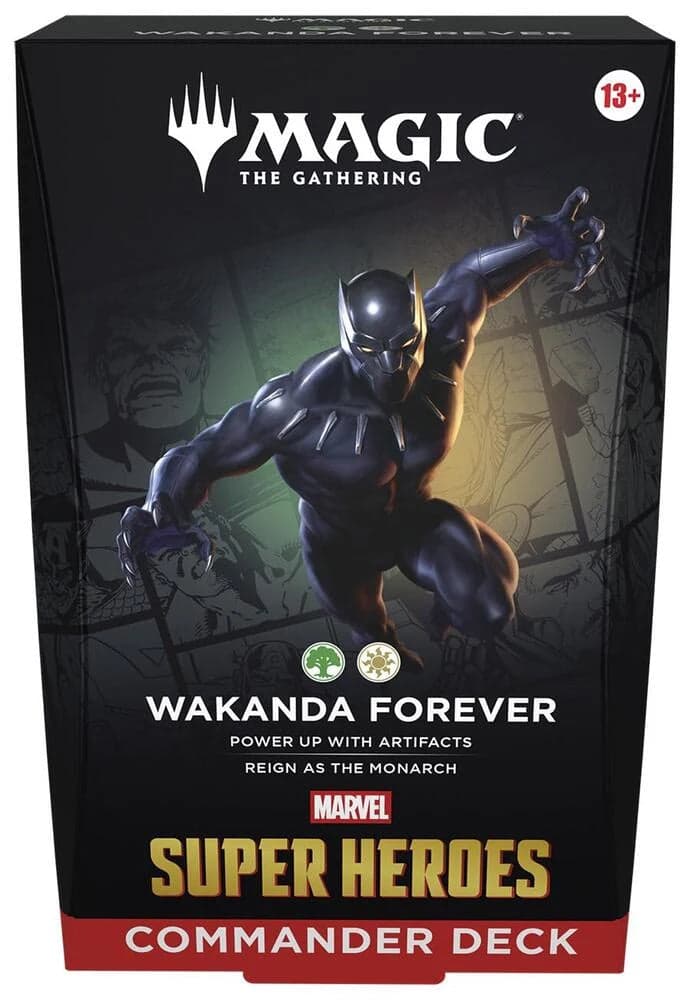 ¡Wakanda por siempre! Análisis en Profundidad del Nuevo Mazo Commander de MTG x Marvel